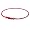 Phiten Titanium Cardinal Red Necklace - 18 inches