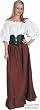 Adult's Renaissance Peasant Lady Halloween Costume