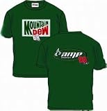 Dale Earnhardt Jr Mountain Dew Retro Green Shirt