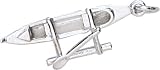 Outrigger Canoe Charm, Sterling Silver
