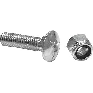 S.A.M. Replacement Cutting Edge Bolt and Nut Kit – For Western Snowplow Cutting Edges