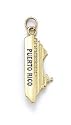 14k Enamel Puerto Rico Cruise Ship Pendant