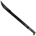 Trademark Colossal 25-Inch Heavy Duty Machete with Nylon Sheath