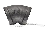 1-1/4 BLK 45 DEG Elbow