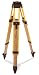 CST Heavy Duty Quick Clamp Wood/Fiberglass Tripod - 60-WDF20X, 5/8 x 11 thread, flat head
