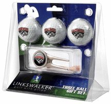 New Mexico Lobos 3 Golf Ball Gift Pack With Cap Tool