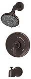 Symmons 5502-SBZ-TRM Elm 1- Handle Tub and Shower Faucet Trim, Seasoned Bronze [並行輸入品]