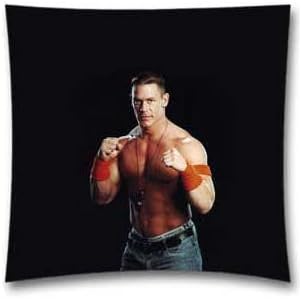 18 X 18 Inches Cotton Linen Decorative Throw Pillowcase-John Cena Wwe Man Square Cushion Cover