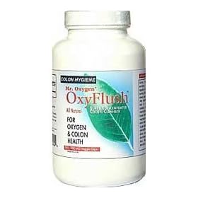 Mr. Oxygen OxyFlush Super Concentrated Colon Cleanser NEW 120 Caps