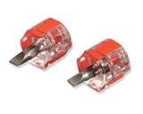 2-pc. Mini Stubby Screwdriver Set - Flat