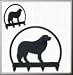 Great Pyrenees 4 Hook Holder