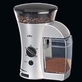 Cilio elektrische Kaffeemühle silber