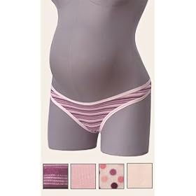 Motherhood Maternity: 4 Pack Printed Fabric Maternity Bikini Panties