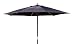 Outdoor Living : 9' Outdoor Market Patio Umbrella - Black
