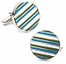 Ocean Stripe Cufflinks