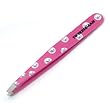 Tweezerman Slant Tweezer with Swarovski Crystals, Pretty in Pink