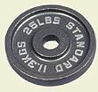 25 Pound Olympic Weight Plates - 1 Pair