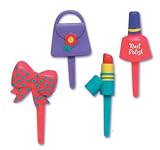 Little Girl Cupcake Picks - Set of 12