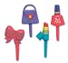 Little Girl Cupcake Picks - Set of 12