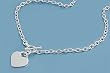 Sterling Silver Heart Pendant and Chain Set - 24mm Charm Height - 17'' Length