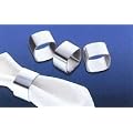 Cilio Serviettenringe eckig, Set � 4 St�ck
