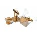 Geoffrey Beene Tone on Tone Square Cufflink and Stud set