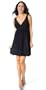 Sexy Short Sophisticated Fashionable Classic Sleeveless Babydoll Dress with BubbleHem from Hot Fash Dresses - BUBBLE DRESS Black
