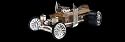 Munsters Dragula 1:18 Die Cast Dragster