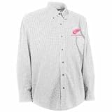 Detroit Red Wings Esteem Button Down Dress Shirt (White) - Large
