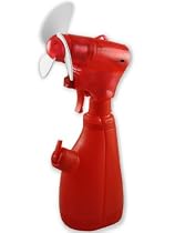Premium 3 in 1 Water Spray Fan (Red)