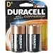 Duracell Batteries, Size D (2 Batteries)