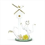 Cat And Bird House On Mirror