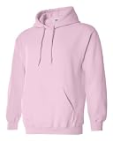 Hooded Pullover Sweat Shirt Heavy Blend 50/50 - Light Pink 18500 XL