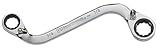 GearWrench 85352 3/4-Inch x 7/8-Inch Reversible S-shaped Double Box Ratcheting Wrench [並行輸入品]