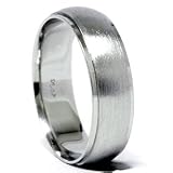 Buy Direct! Solid 950 Platinum Comfort Fit Mens Wedding Ring 6MM Band 7-12