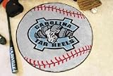 North Carolina Tar Heels - UNC 29 Round Baseball Floor Mat (Rug)