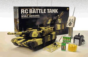 Airsoft Remote Control RC M1A2 Abrams Battle Tank