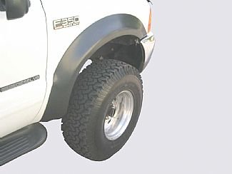 FORD F250/350 99-07 SUPER DUTY FENDER FLARE URETHANE FRONT PAIR ONLY