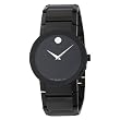 Movado Men's 606307 Sapphire PVD Black PVD Bracelet Black Dial Watch from Movado