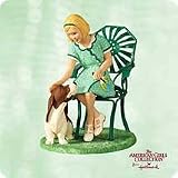 American Girl -Kit AUTOGRAPHED by artist 2003 hallmark ornament