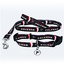 Atlanta Falcons Dog Collar & Leash Set