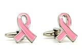 Breast Cancer Awareness PINK Ribbon Cufflinks *2011-2012 Edition*
