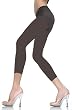 Footless Capri Tights Colors 4 Color Options Black Brown Red or White