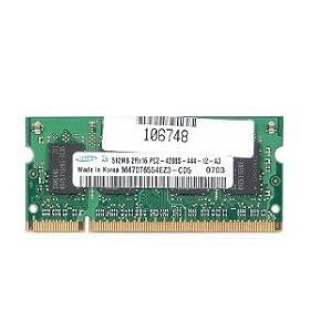 Samsung 512MB DDR2 RAM PC2-4200 200-Pin Laptop SODIMM