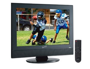 Supersonic SC-120A-BK 20" HD LCD TV with Built-in ATSC Digital TV Tuner and AC/DC Adapter