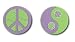 Peace Yin Yang Tennis Virbation Dampener
