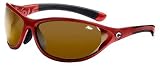 Bolle Traverse Goggle,Red,Bolle 100 Gun Lens