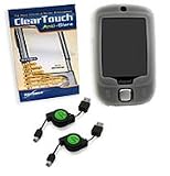 HTC Touch (GSM) FlexiSkin Starter Kit (ClearTouch Crystal, Frosted Clear (with flip cover))