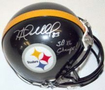 Heath Miller Autographed Pittsburgh Steelers Riddell Mini Helmet with 