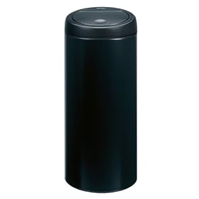 Brabantia - 391743 - Poubelle Touch Bin - 30 L - Noir Satin�
